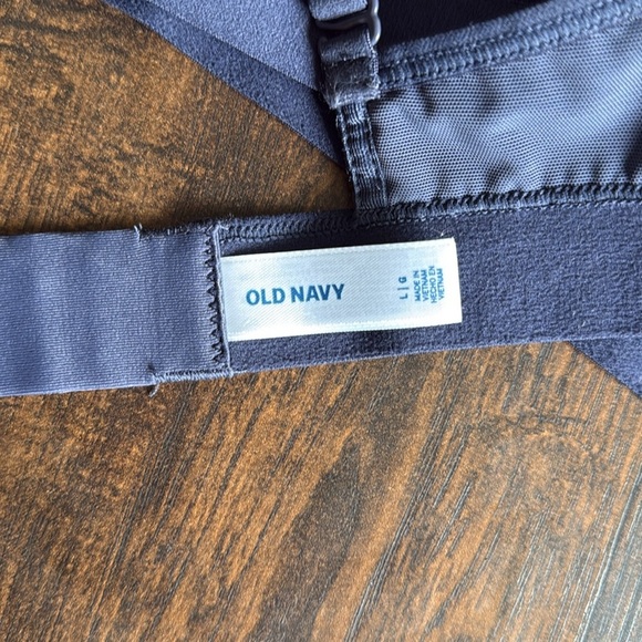 NWOT Old Navy Blue Lace Bralette size L (K7) - Picture 4 of 4